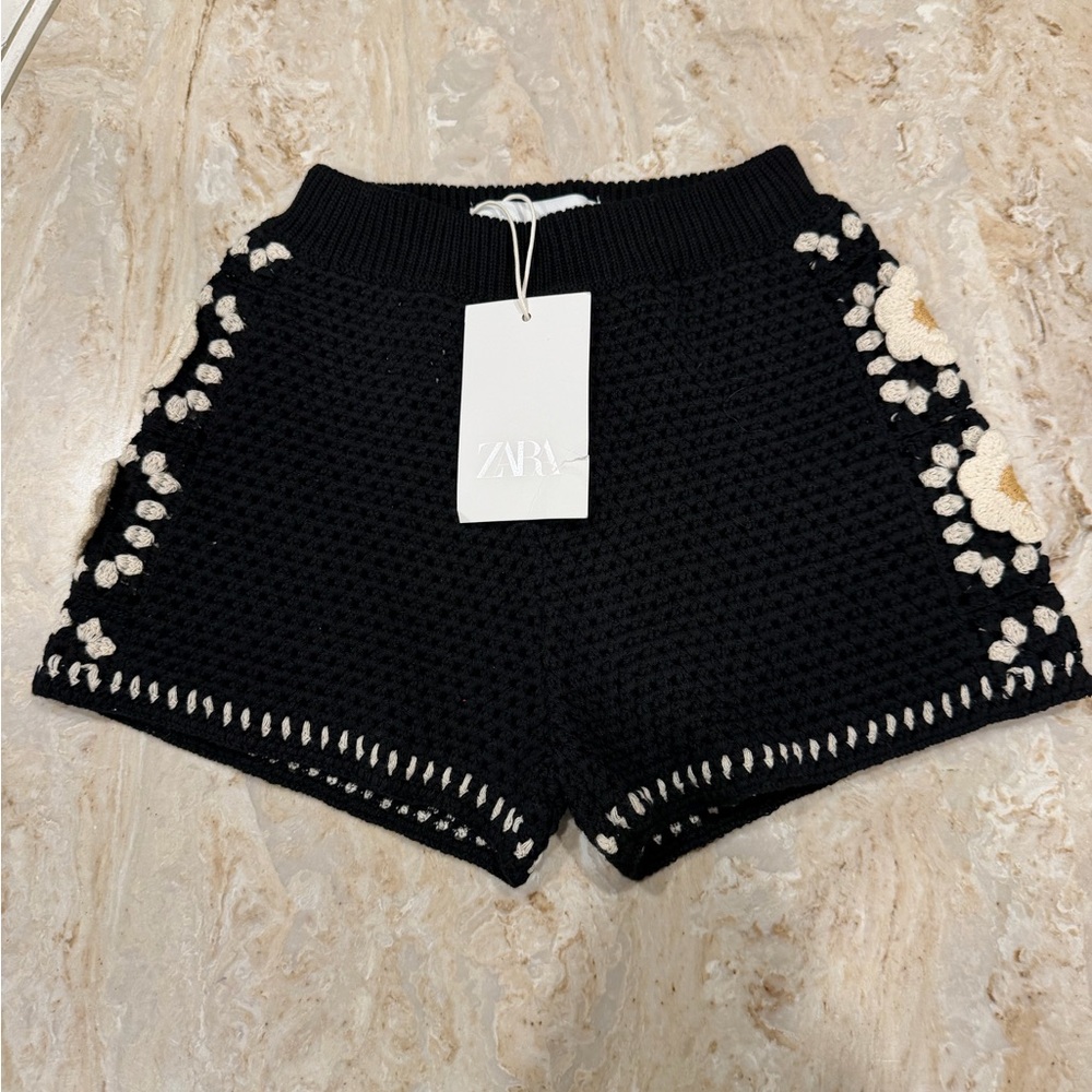 Crocheted Zara shorts